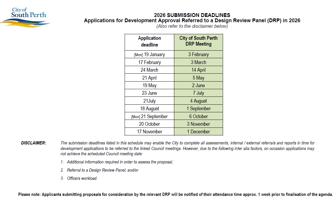 2026 submission deadline dates